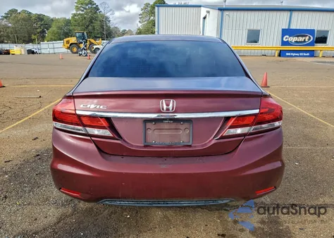 2013 Honda Civic Lx z USA, uszkodzony, nr VIN 19XFB2F52DE289429
